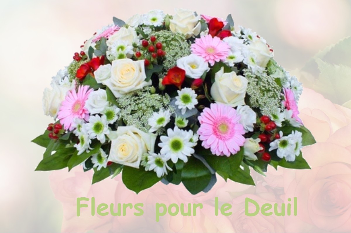 fleurs deuil MESLAY-LE-GRENET